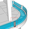 Ventanas, paneles de suelo, etc. de acrílico para piscinas hechos a medida-leyu Acrylic Factory