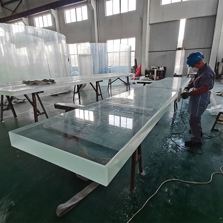 Panel de pared acrílico piscina Leyu Aquarium Acrylic Factory es la más profesional - Leyu