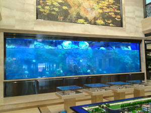 El acrílico Leyu proporciona tanques de peces de acuario acrílicos grandes y transparentes a la venta - Leyu